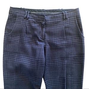 Vera Wang Lavender Label Plaid Tapered Pants Sz 4